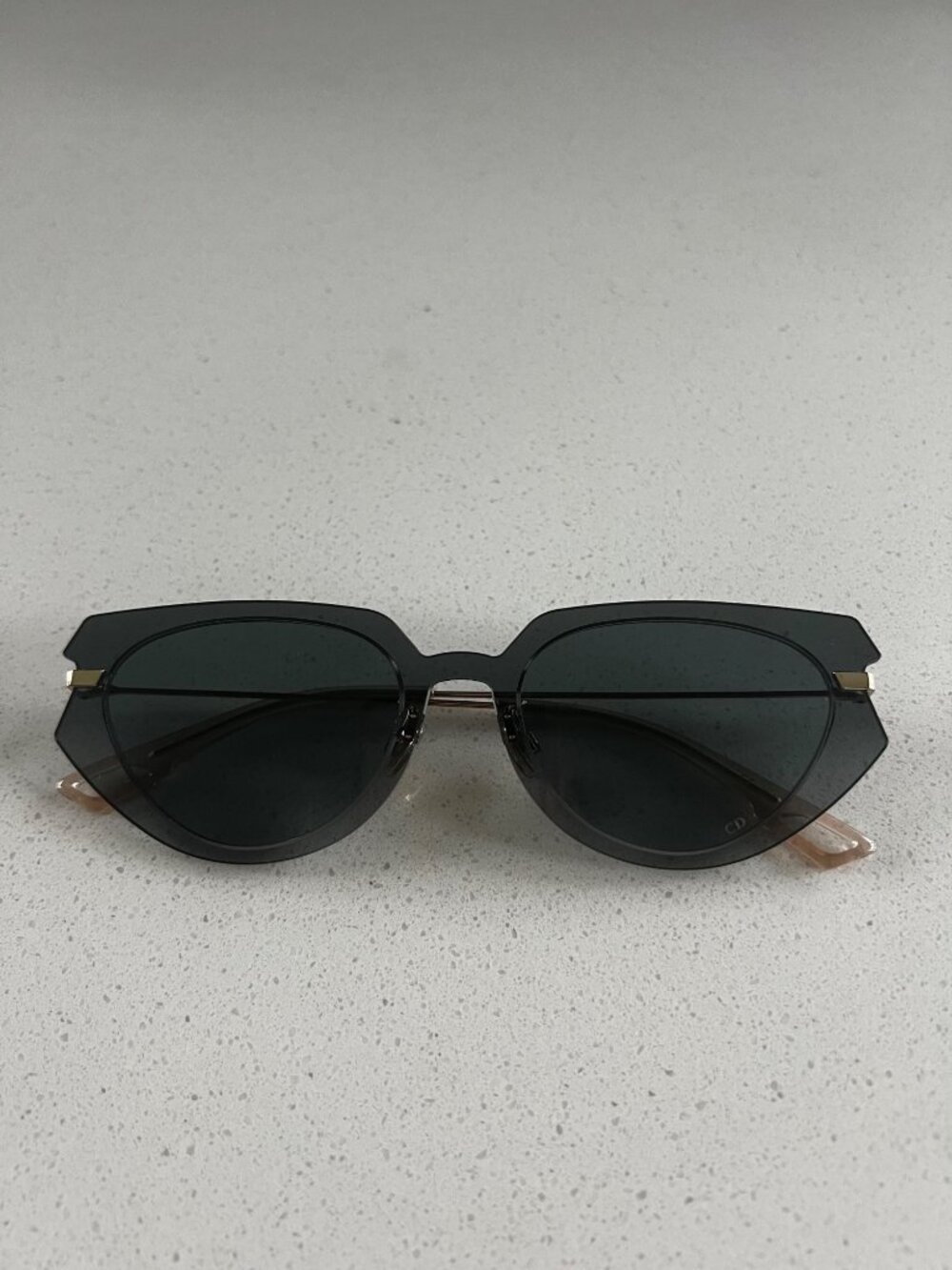 DIOR Christian Dior ATTITUDE 2 sunglasses in shaded acetate and metal - Picture 13 of 13